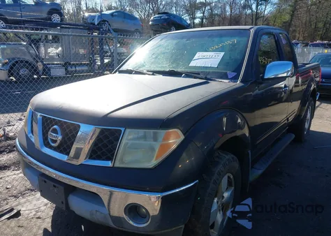 2005 Nissan Frontier Le из США, поврежденный, VIN 1N6AD06W85C446145